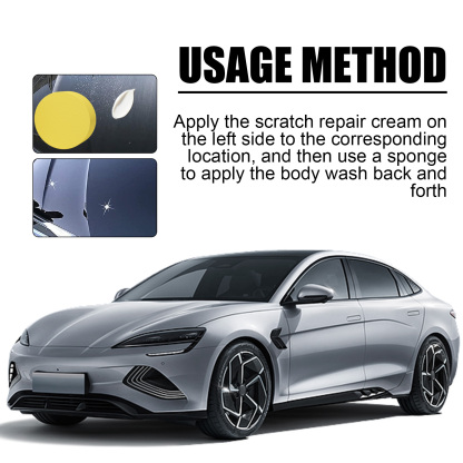 Homonth car scratch repair cream car paint scratch deep repair paint polishing renovation cream