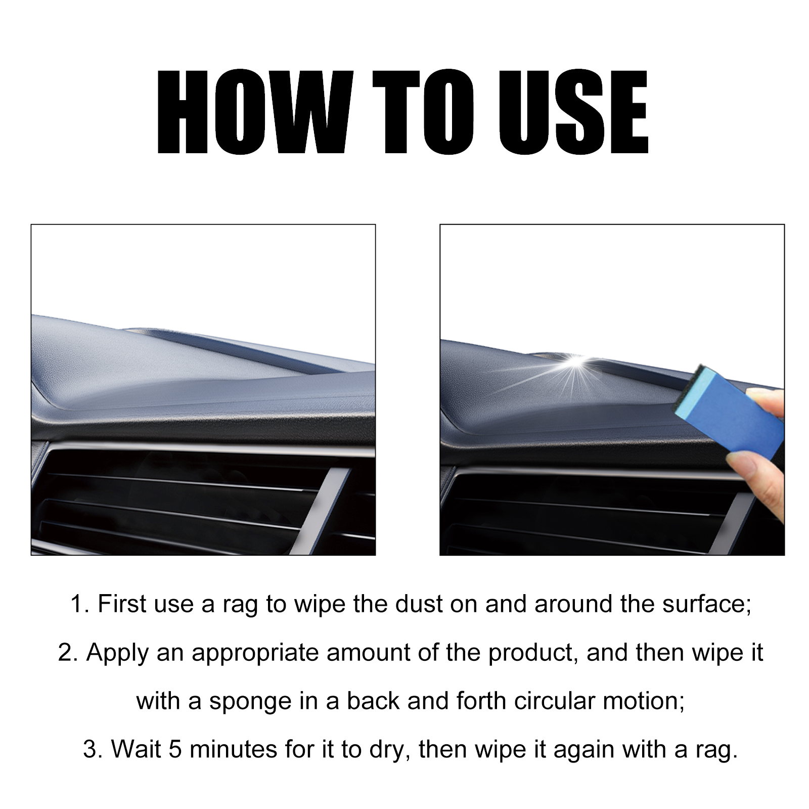 Homonth plastic refurbishment agent cleaning interior seat dashboard decontamination polishing maintenance refurbishment cleaning agent-CLEJOY