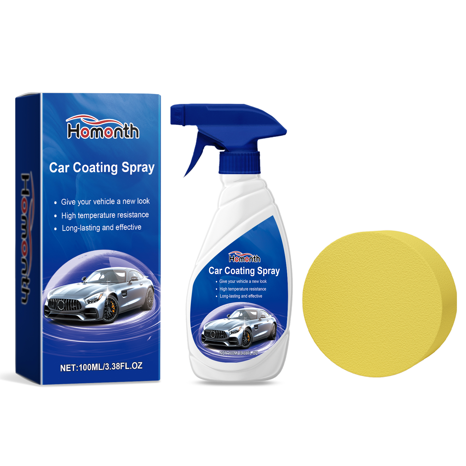 Homonth car coating agent protects car paint, improves gloss, prevents dirt, cleans and renovates car coating agent-CLEJOY