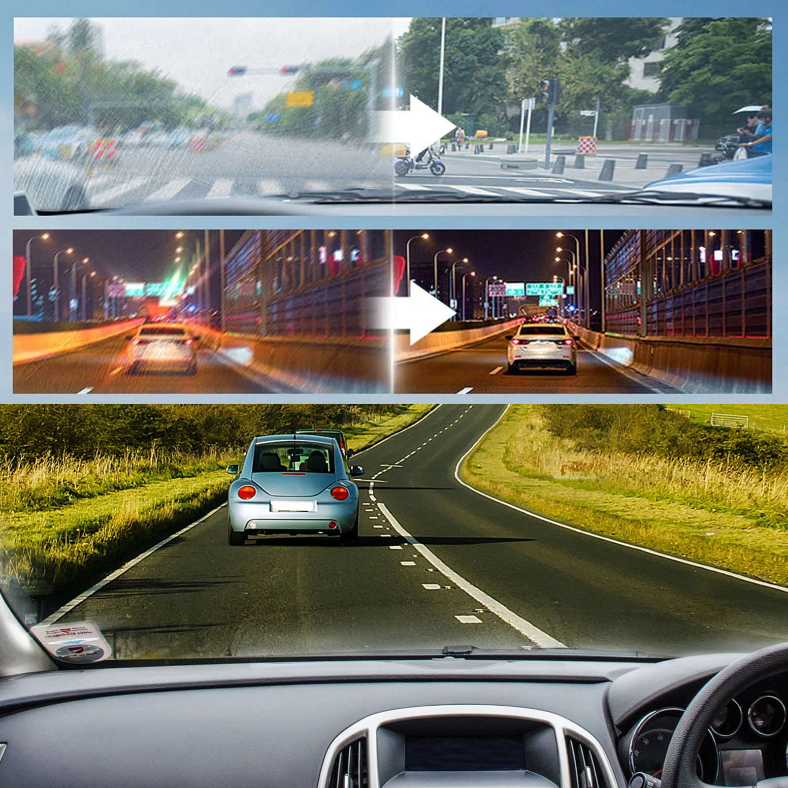 Homonth windshield oil film cleaner car windshield dust stain oil film cleaning liquid