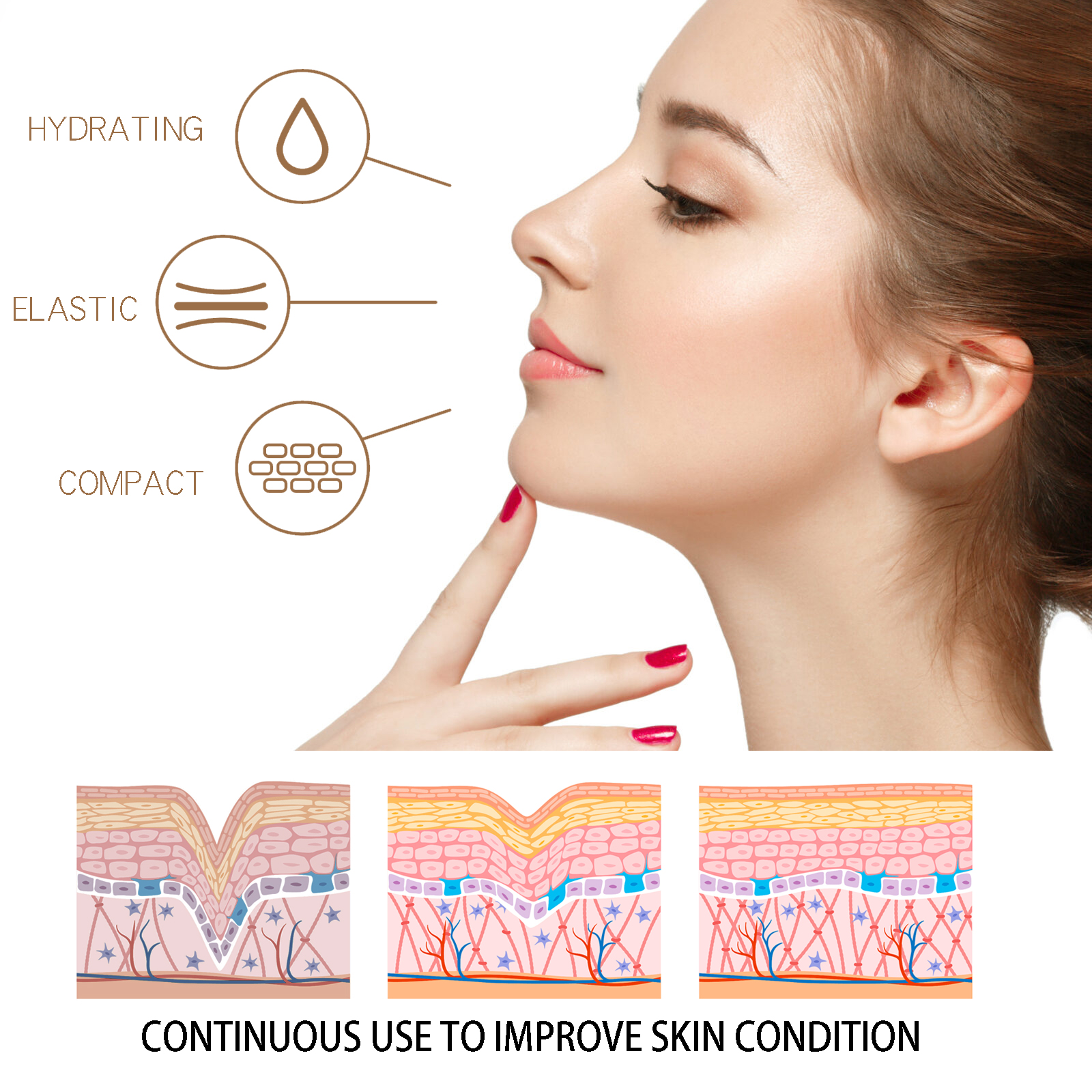 Hoygi Anti-Aging Cream Reduces Fine Lines, Moisturizes, Brightens, Firms, and Anti-Wrinkle Cream