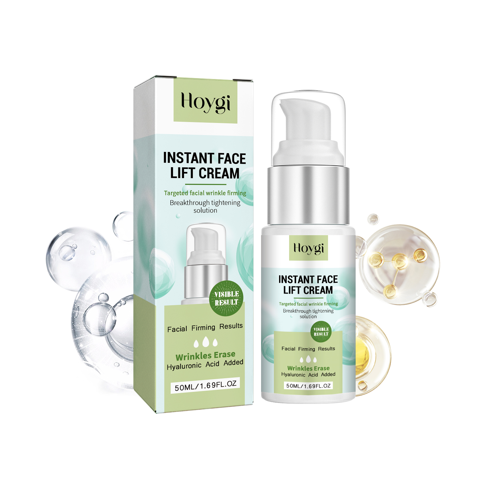 Hoygi Hyaluronic Acid Face Cream Deeply Hydrates and Firms the Skin