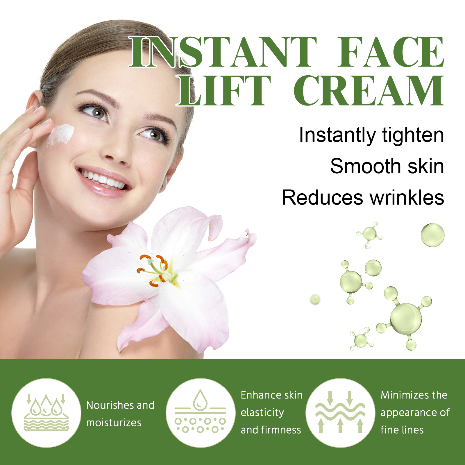 Hoygi Hyaluronic Acid Face Cream Deeply Hydrates and Firms the Skin