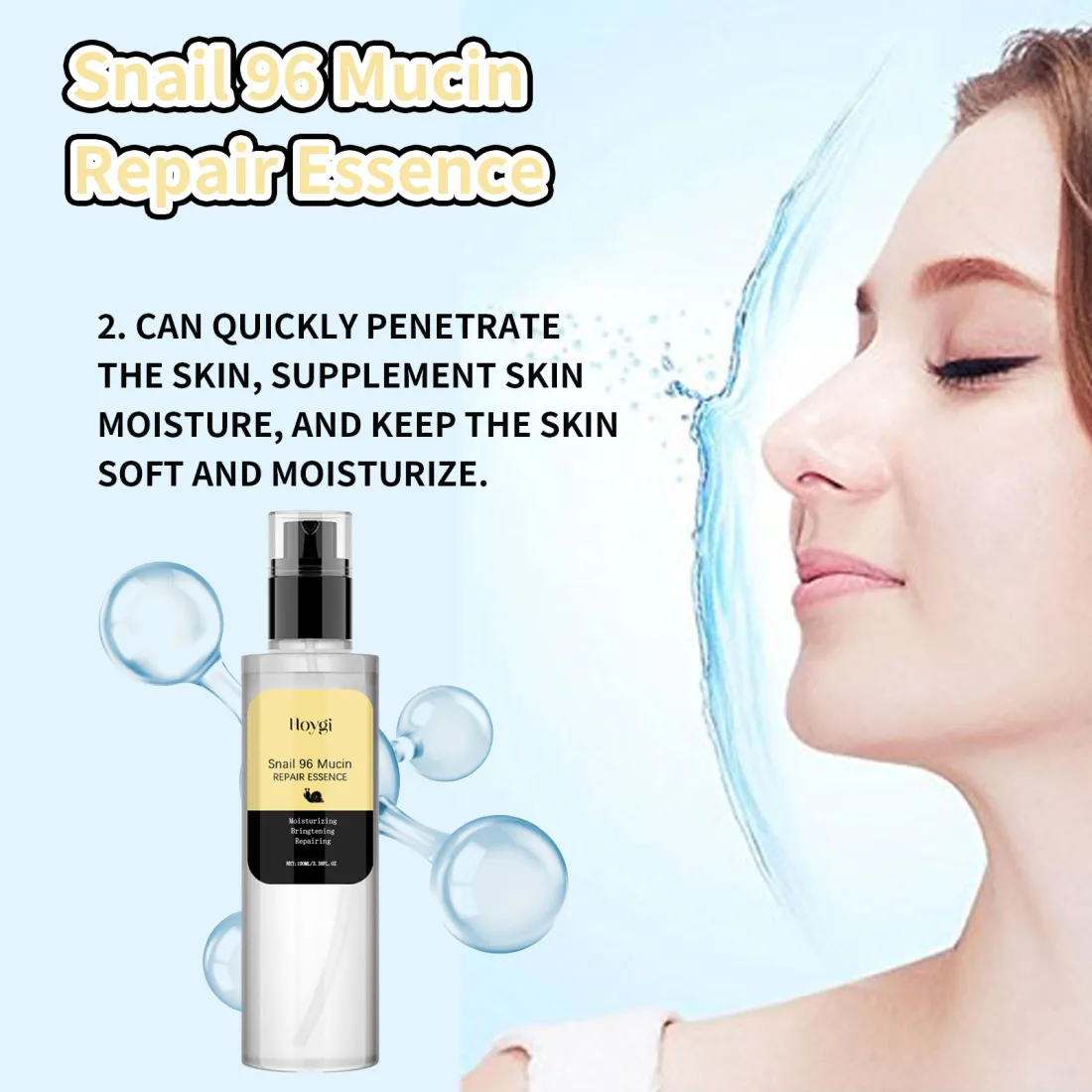 Hoygi Snail Collagen Serum – Firming, Hydrating & Fine Line Repair