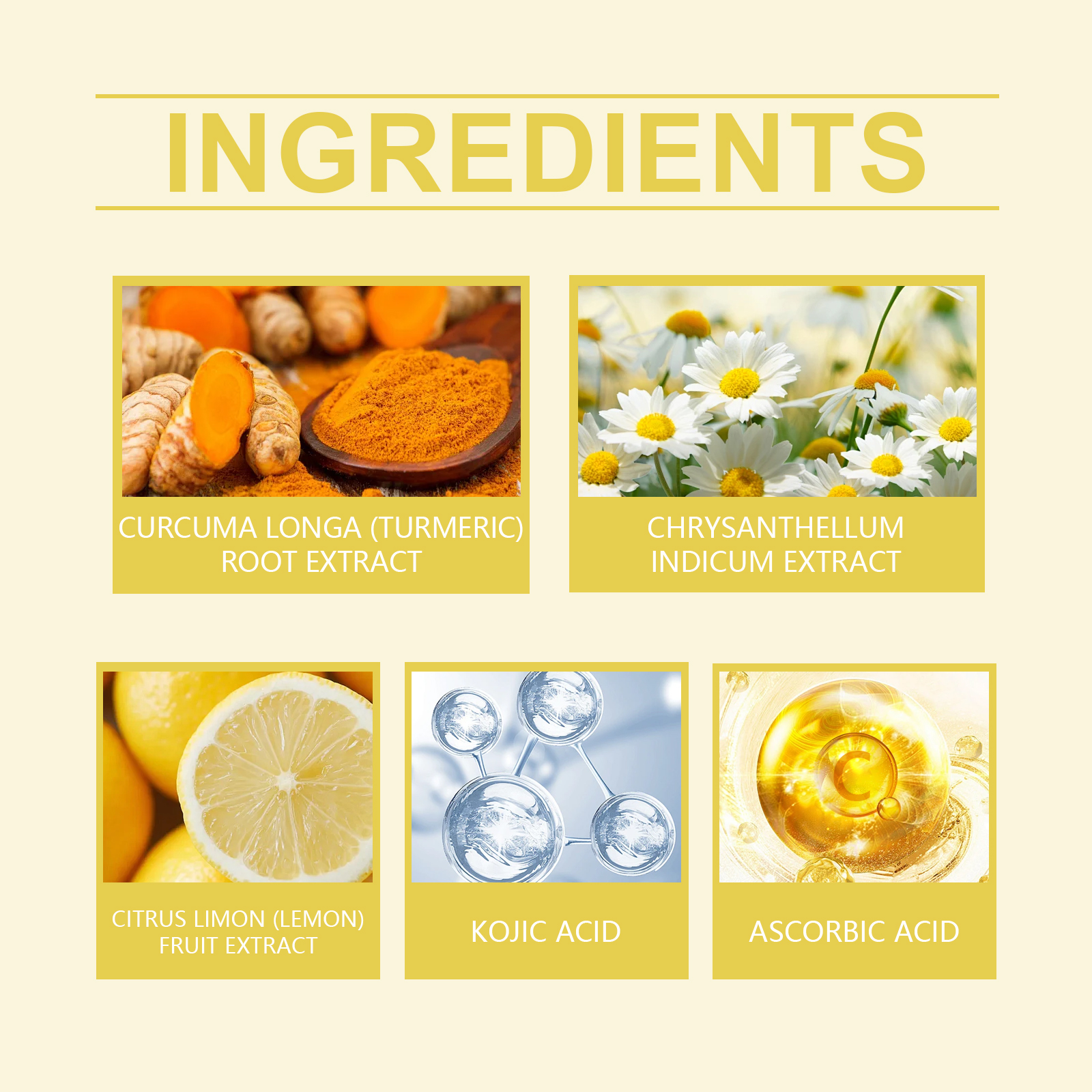 Hoygi Turmeric Kojic Acid Cleansing Pads Daily Cleansing Gentle Skin Care Moisturizing Skin Brightening Cleansing Pads-CLEJOY