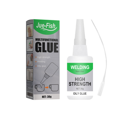 Jue-Fish Multifunctional Ceramic Waterproof Transparent Glue (30g) Quick-drying Glue for Glass and Wood-CLEJOY