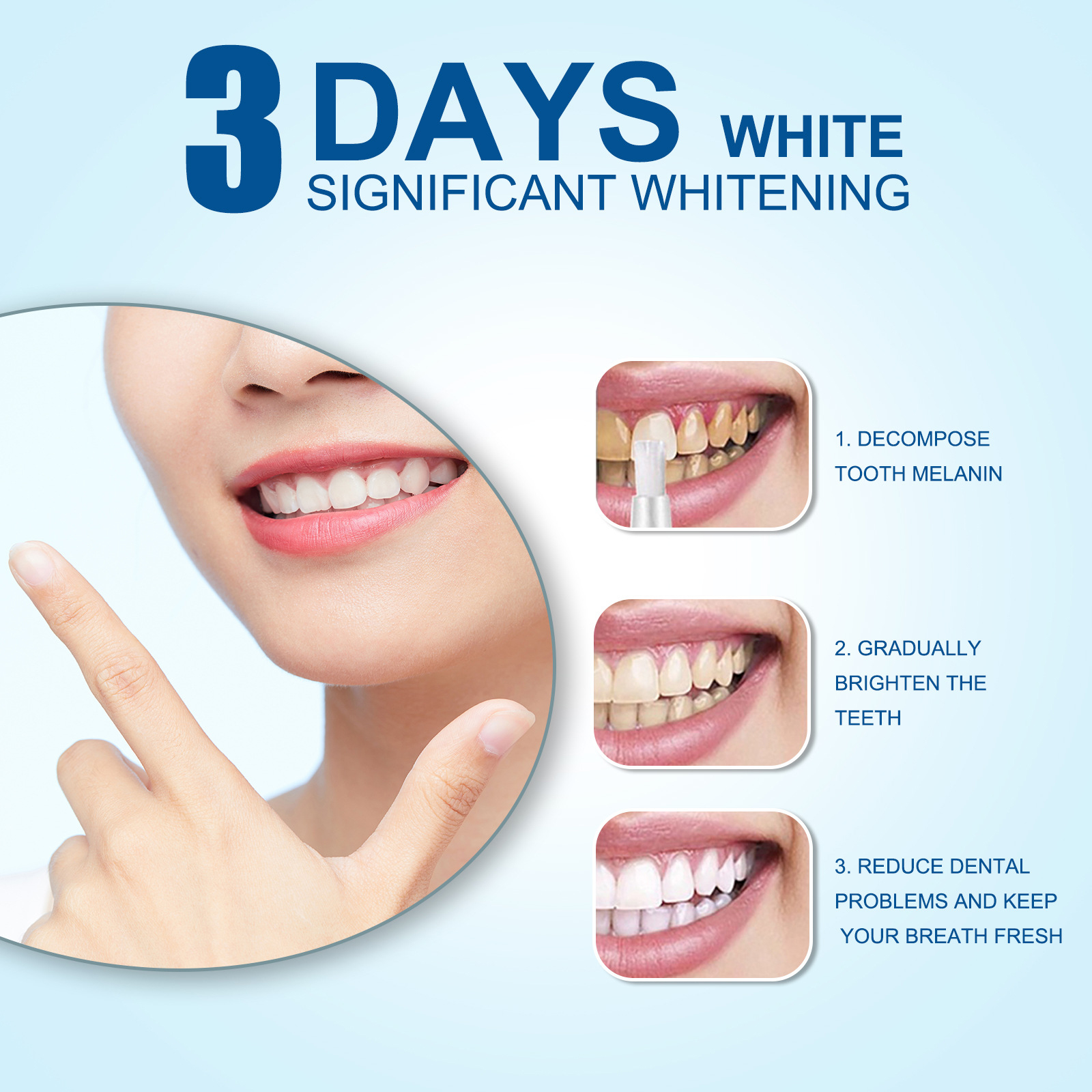Jaysuing whitening teeth pen teeth cleaning, stain removal, yellow teeth, smoke teeth, brightening and whitening oral cleaning pen-CLEJOY