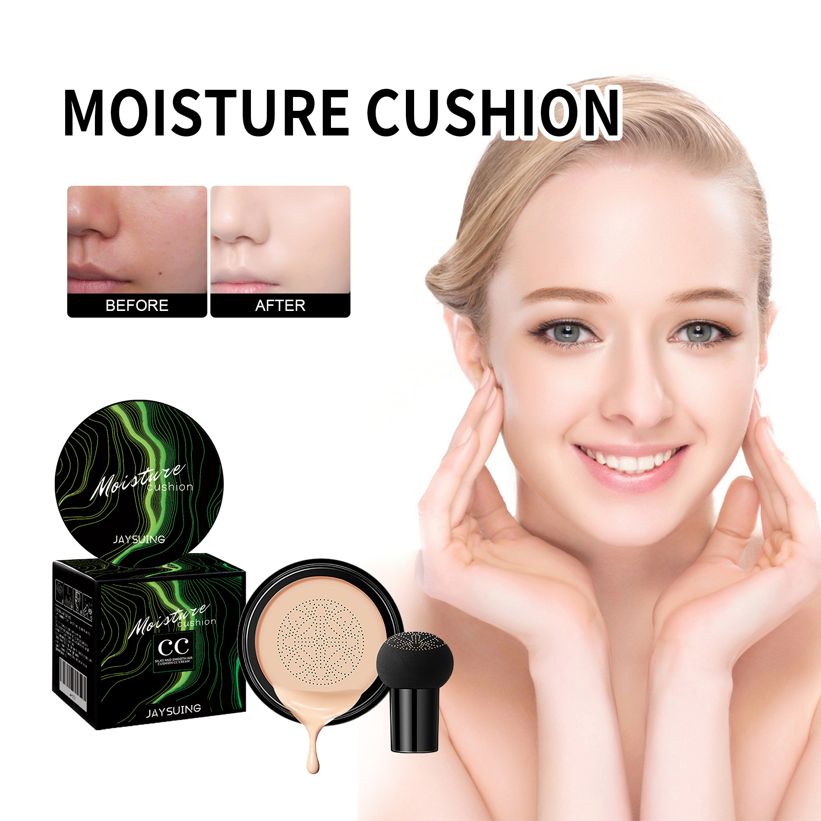 ✨Seasonal bestsellers - Free shipping💓Jaysuing Mushroom Head Air Cushion Concealer -CLEJOY