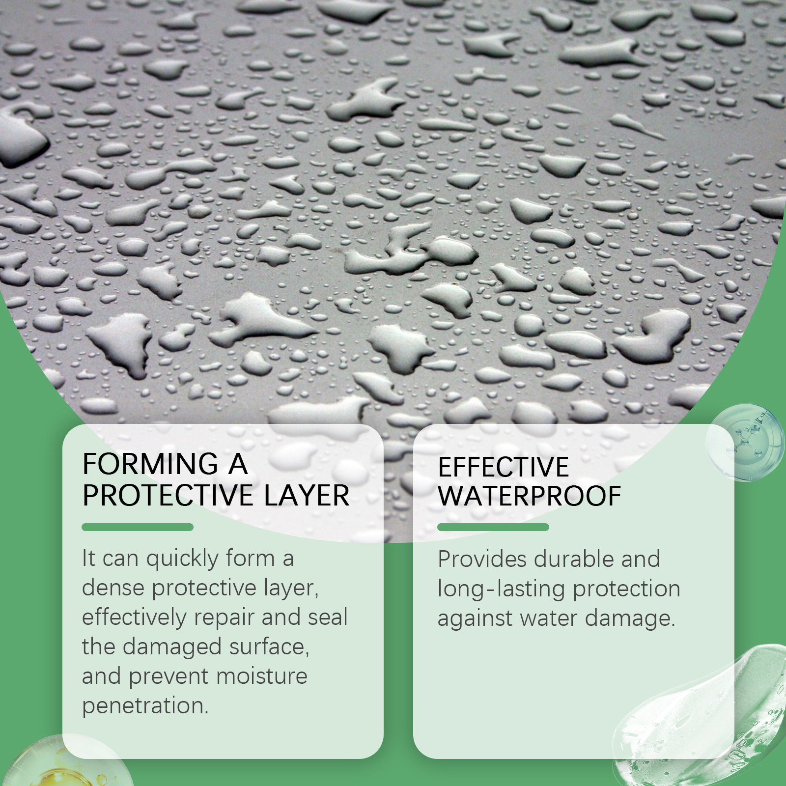 🧹Transparent waterproof adhesive set