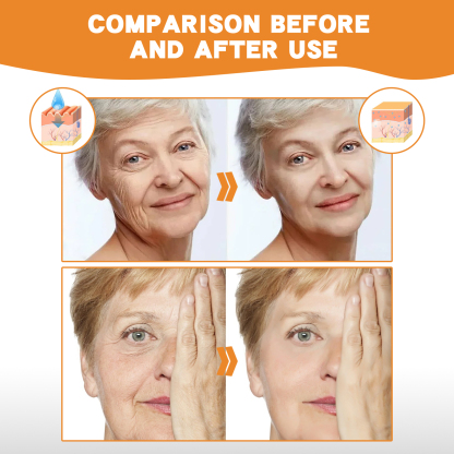 Jaysuing Conus Peptide Deer Bone Collagen Essence Set: Reduces fine lines, prevents aging, moisturizes and firms facial skin-CLEJOY