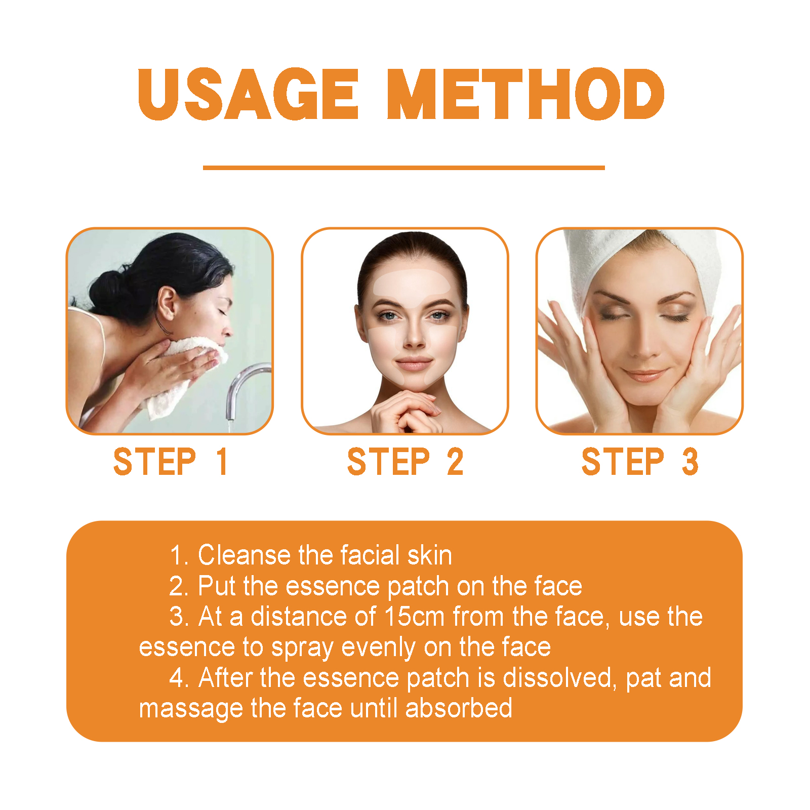 Jaysuing Conus Peptide Deer Bone Collagen Essence Set: Reduces fine lines, prevents aging, moisturizes and firms facial skin-CLEJOY