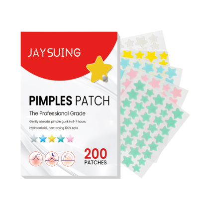 Jaysuing Star Color Acne Patches Repair acne scars, reduce acne spots, blemishes, and cover blackheads-CLEJOY