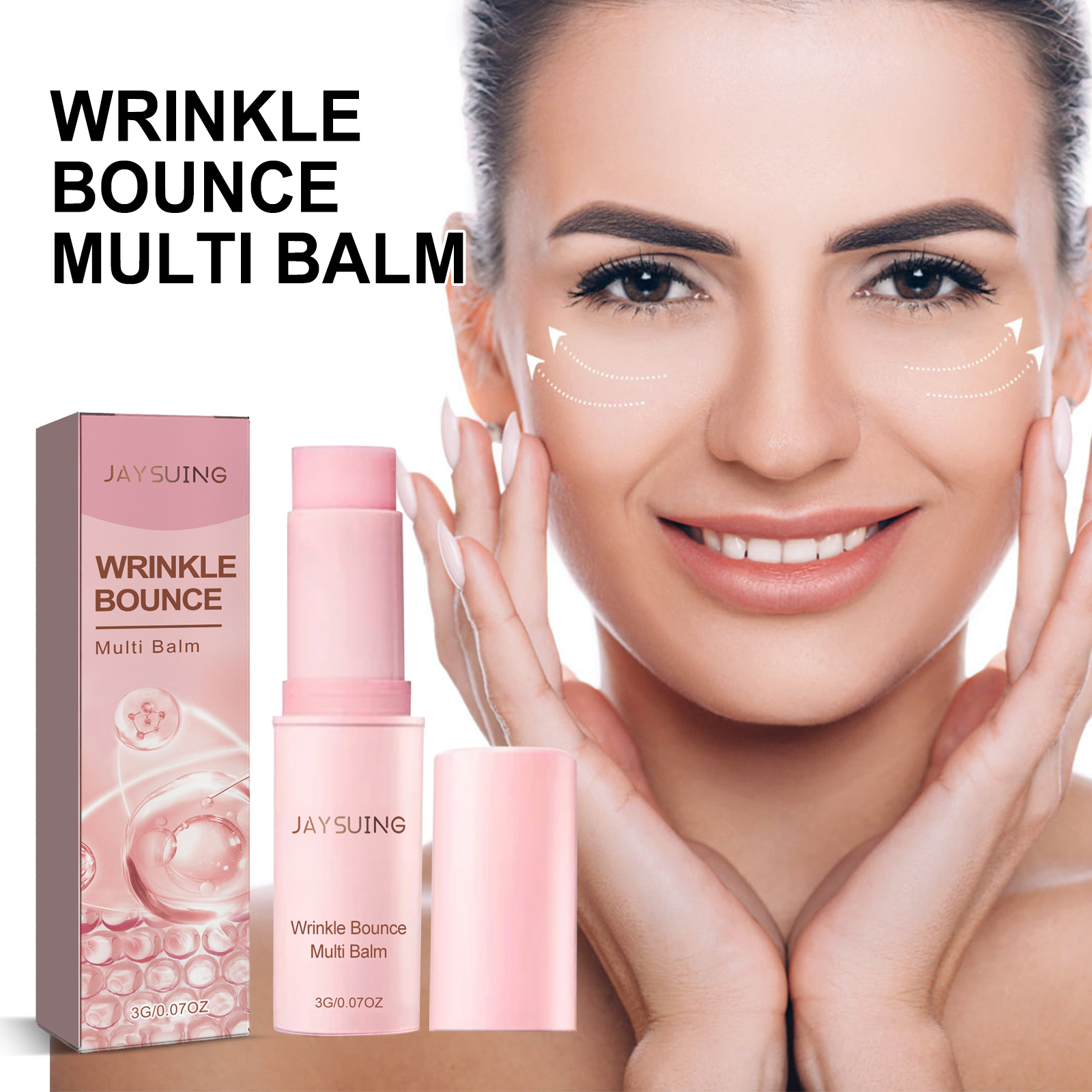 Jaysuing Eye Care Balm Hydrates and nourishes the skin, reduces fine lines around the eyes and face, and brightens the skin-CLEJOY