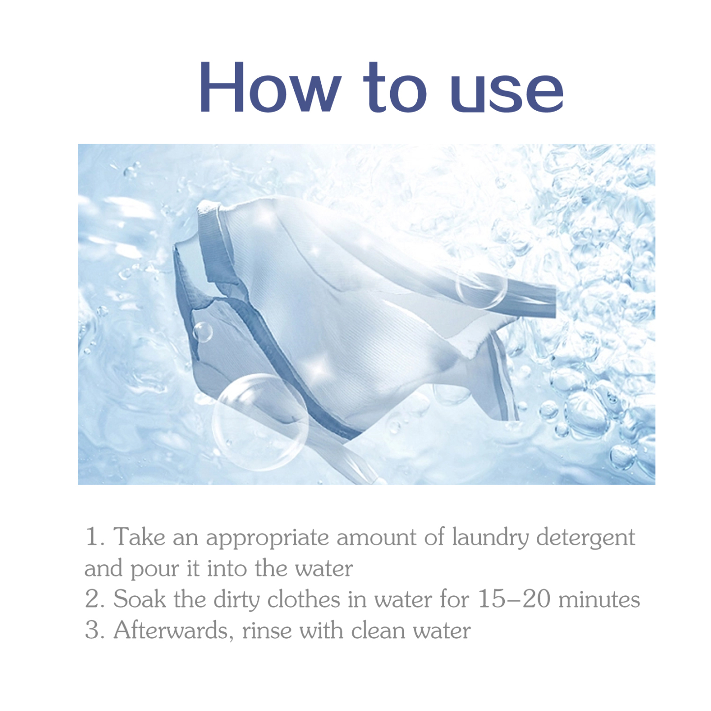 Jaysuing Active Enzyme Laundry Stain Remover Clothes Blood Stains Cleaner Multi-Purpose Cleaner