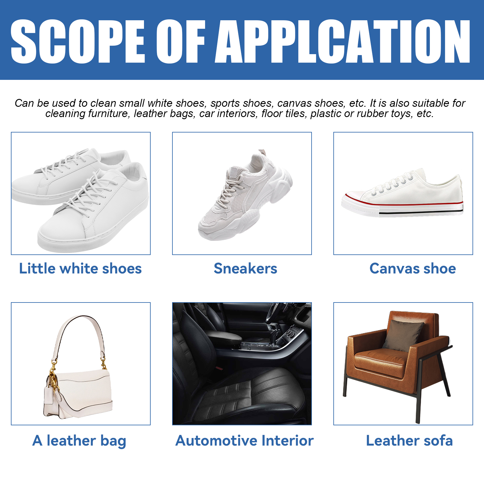 Jaysuing multi-purpose cleaning paste white shoes sofa leather cleaning stains yellow edge multi-purpose cleaning paste