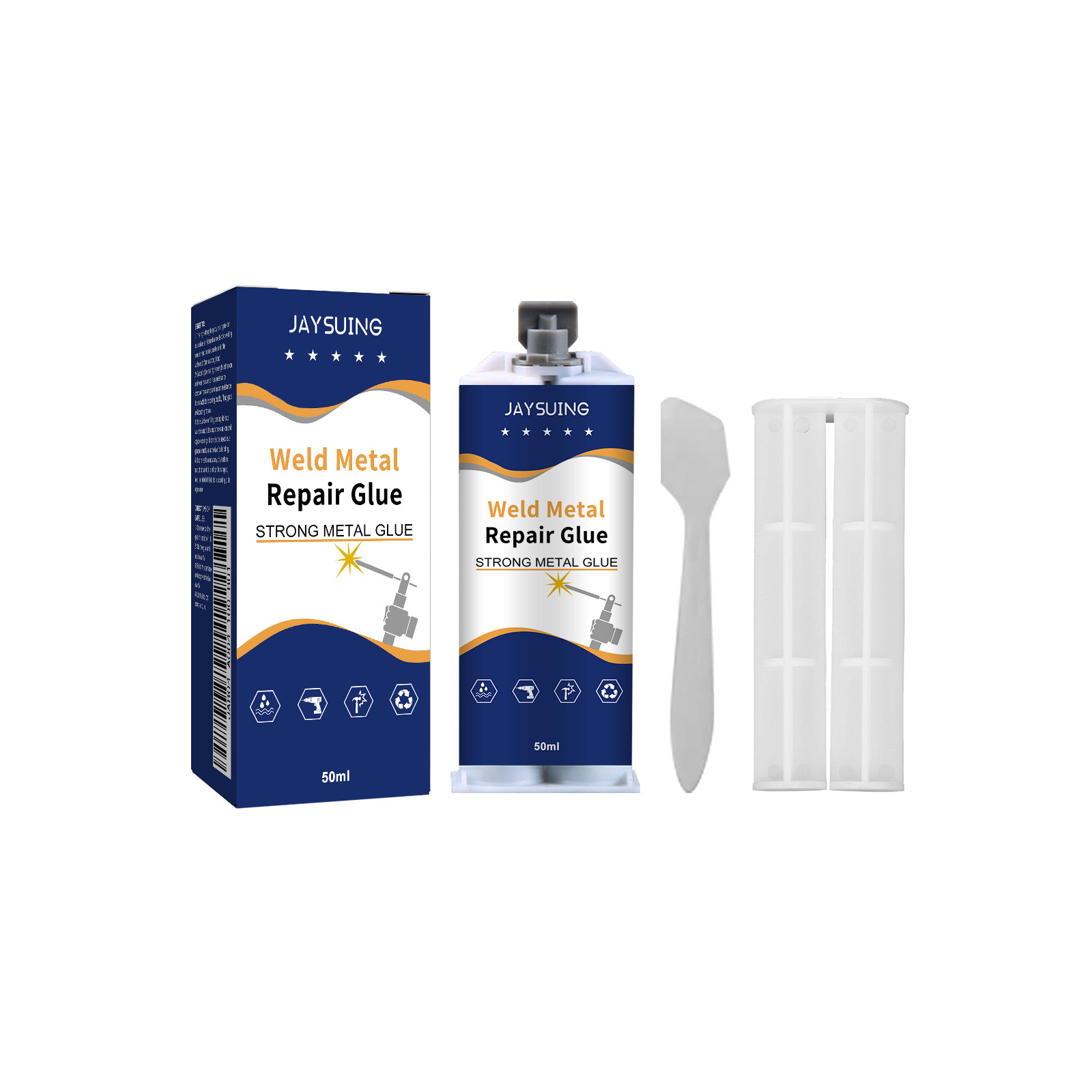 Jaysuing Casting Glue (100ml) Waterproof and High-Temperature Resistant Casting Glue for Metal, Stone, Ceramic, and Steel Molds-CLEJOY