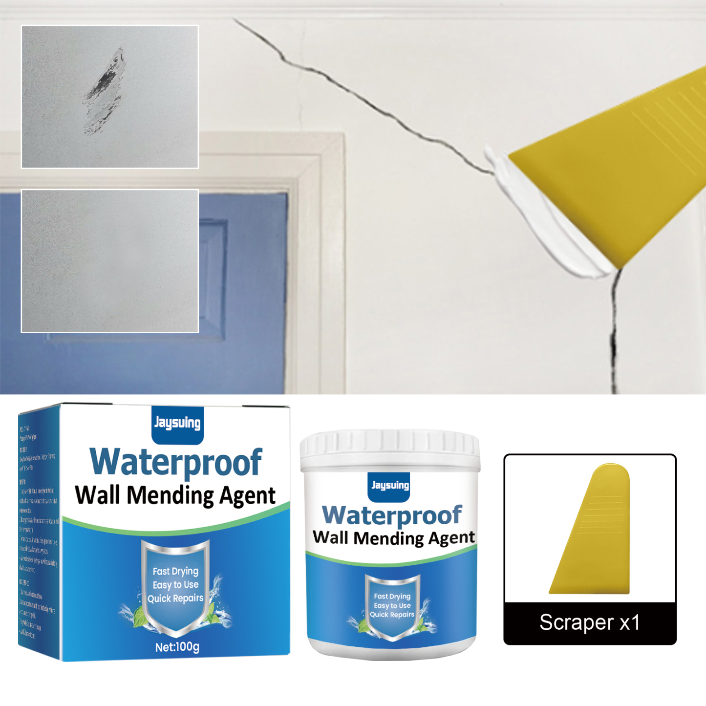 Jaysuing waterproofing agent household multifunctional tile exterior wall roof leak-proof moisture-proof waterproof coating