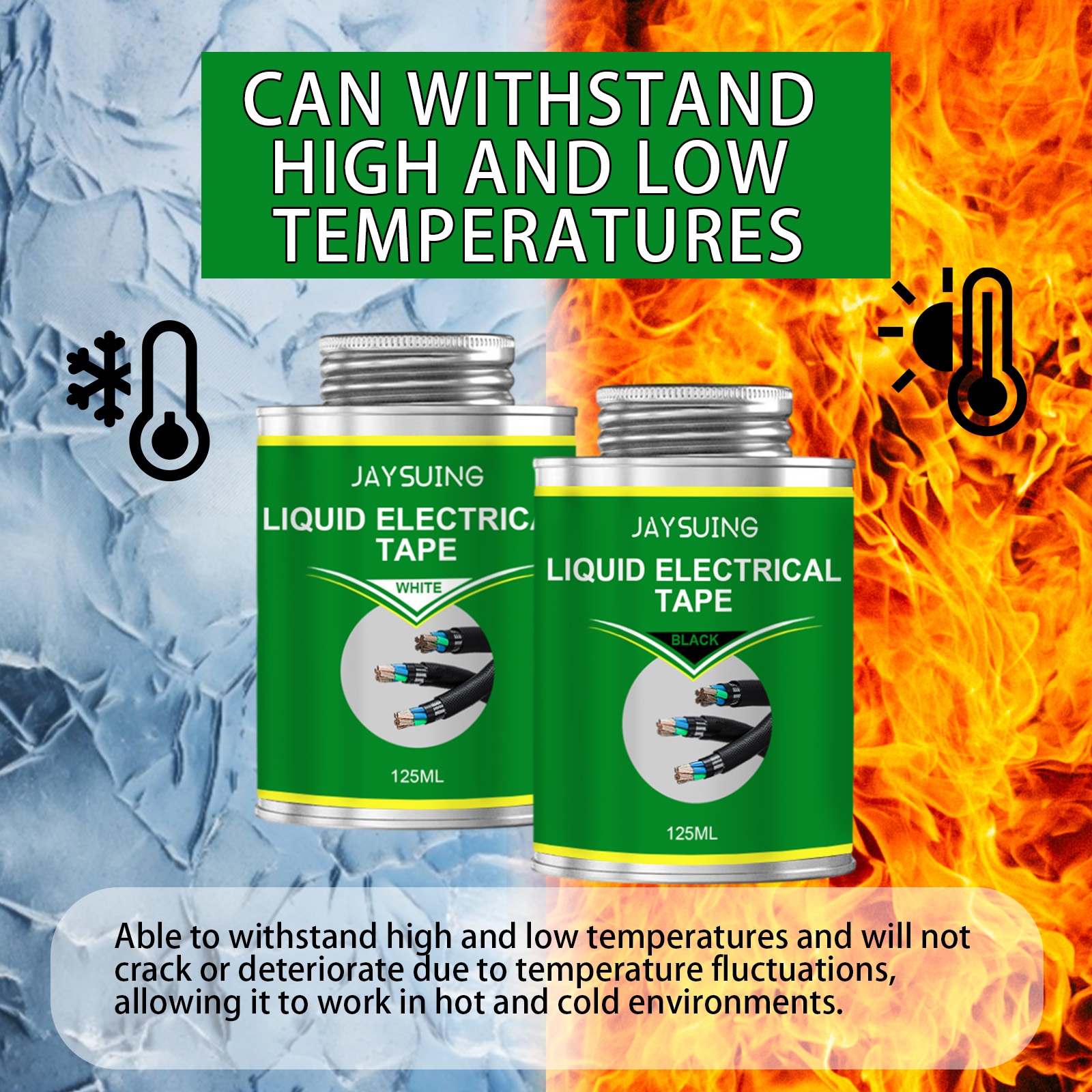 Jaysuing insulation glue heat insulation waterproof high temperature protection electrical joint connection liquid electrical tape-CLEJOY