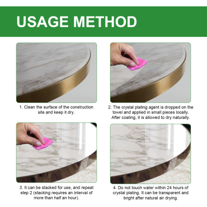 Jue-Fish Nano Crystal Plating Agent (50ml) Marble Polishing Nano Crystal Liquid Tile Scratch Repair Brightening Restoration-CLEJOY