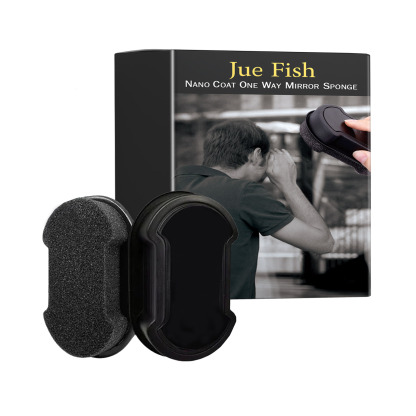 Jue-Fish Nano Sponge for Car Windshield, Bathroom, Office, and Floor-to-ceiling Windows