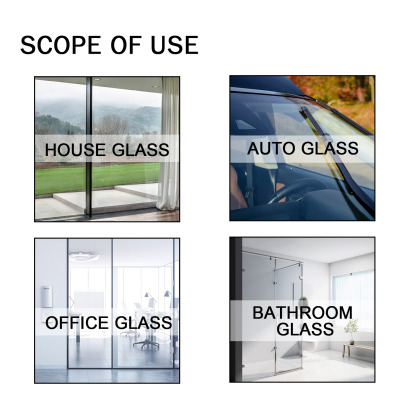 Jue-Fish Nano Sponge for Car Windshield, Bathroom, Office, and Floor-to-ceiling Windows