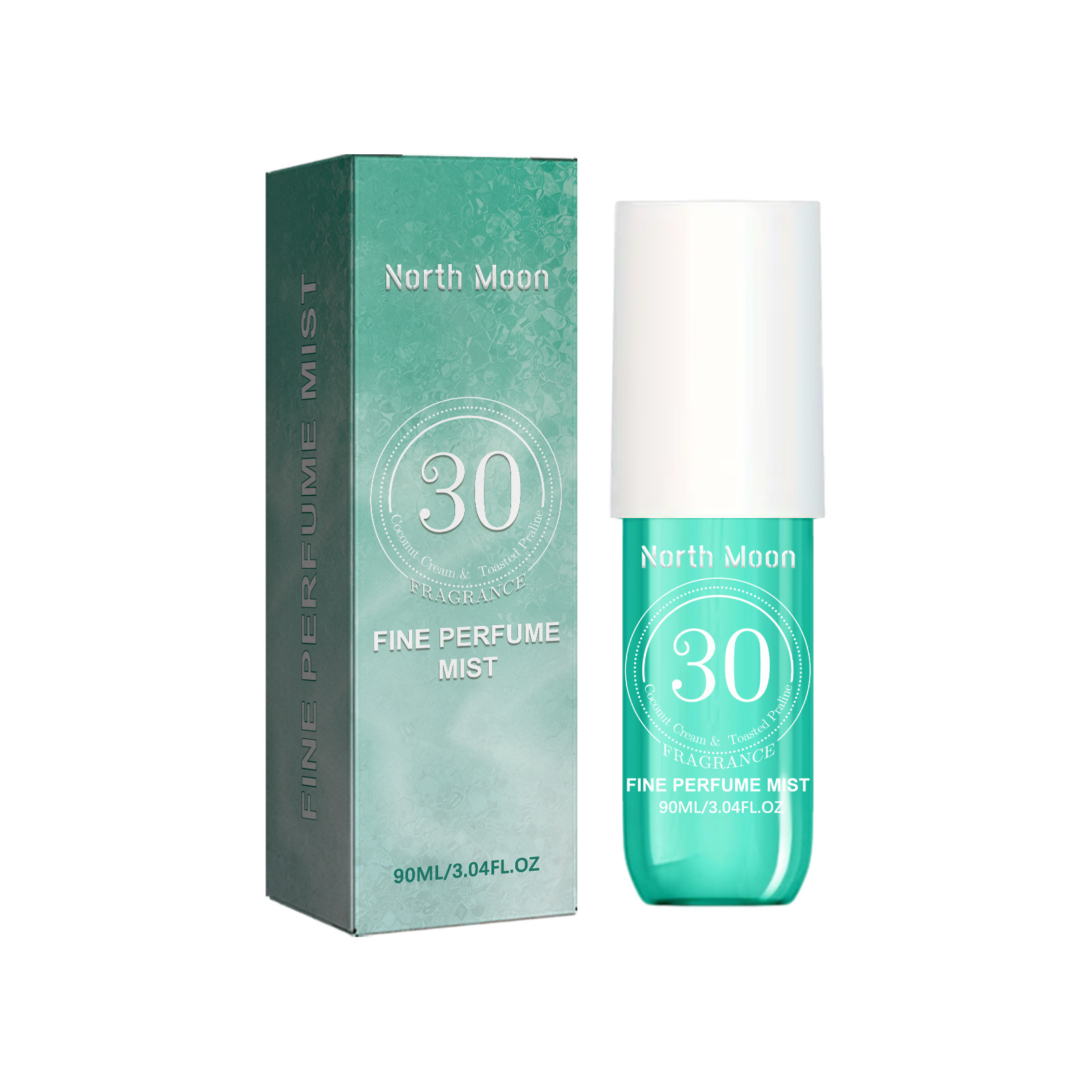 North Moon Perfume Spray Portable Natural Long-lasting Fresh Light Fragrance Mild Niche Perfume