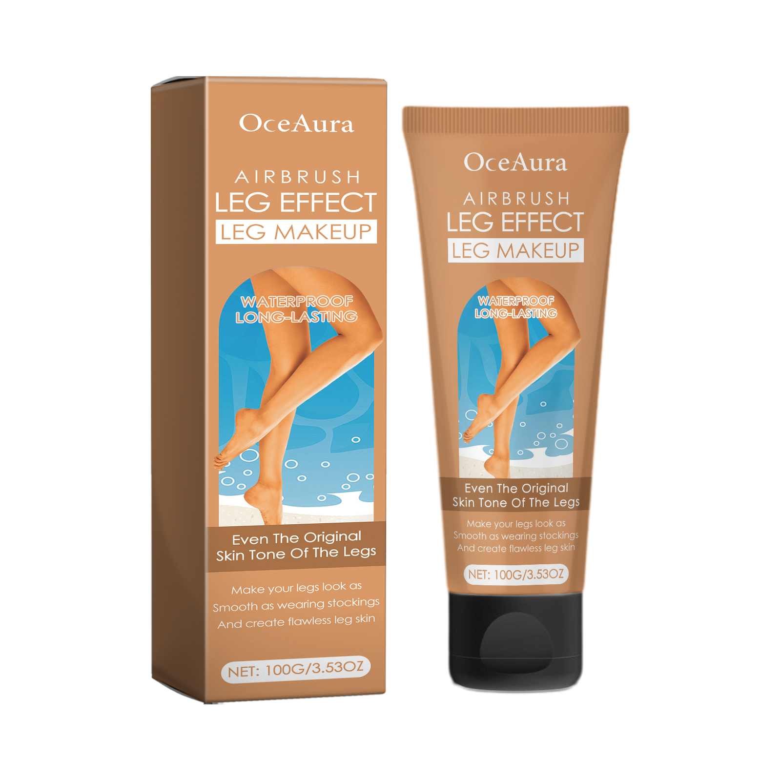 OceAura Leg Anti-tanning Cream Outdoor sunbathing evenly helps tan naturally bronze skin moisturizing anti-tanning cream-CLEJOY