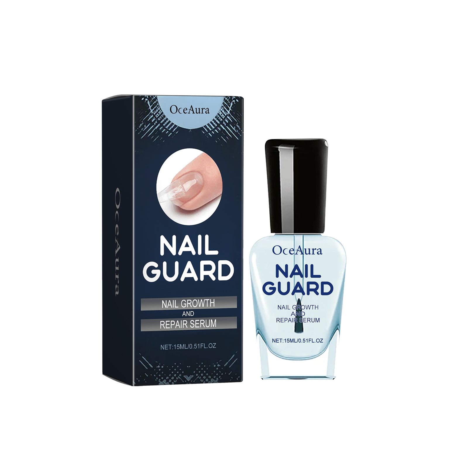 OceAura Nail Care Gentle cleansing, nourishing, nourishing, and brightening nail care liquid for hands and feet-CLEJOY