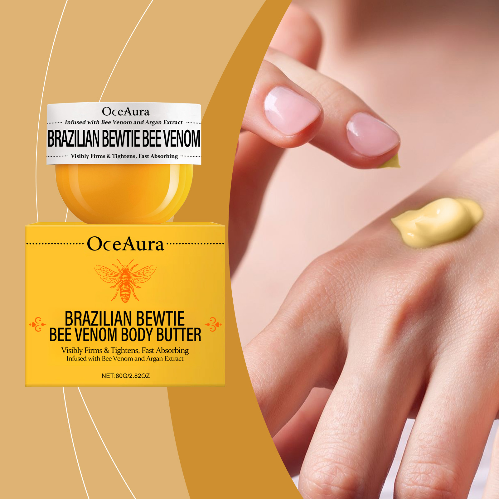 OceAura Body Moisturizer Body Skin Moisturizing Massage Care Moisturizing Cream Hydrating Moisturizing Soft Skin Care-CLEJOY