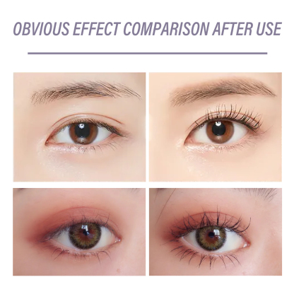 OUHOE Curling Mascara Volume Curling Waterproof Long Thick Curling Long-lasting Makeup Not Smudged Mascara-CLEJOY
