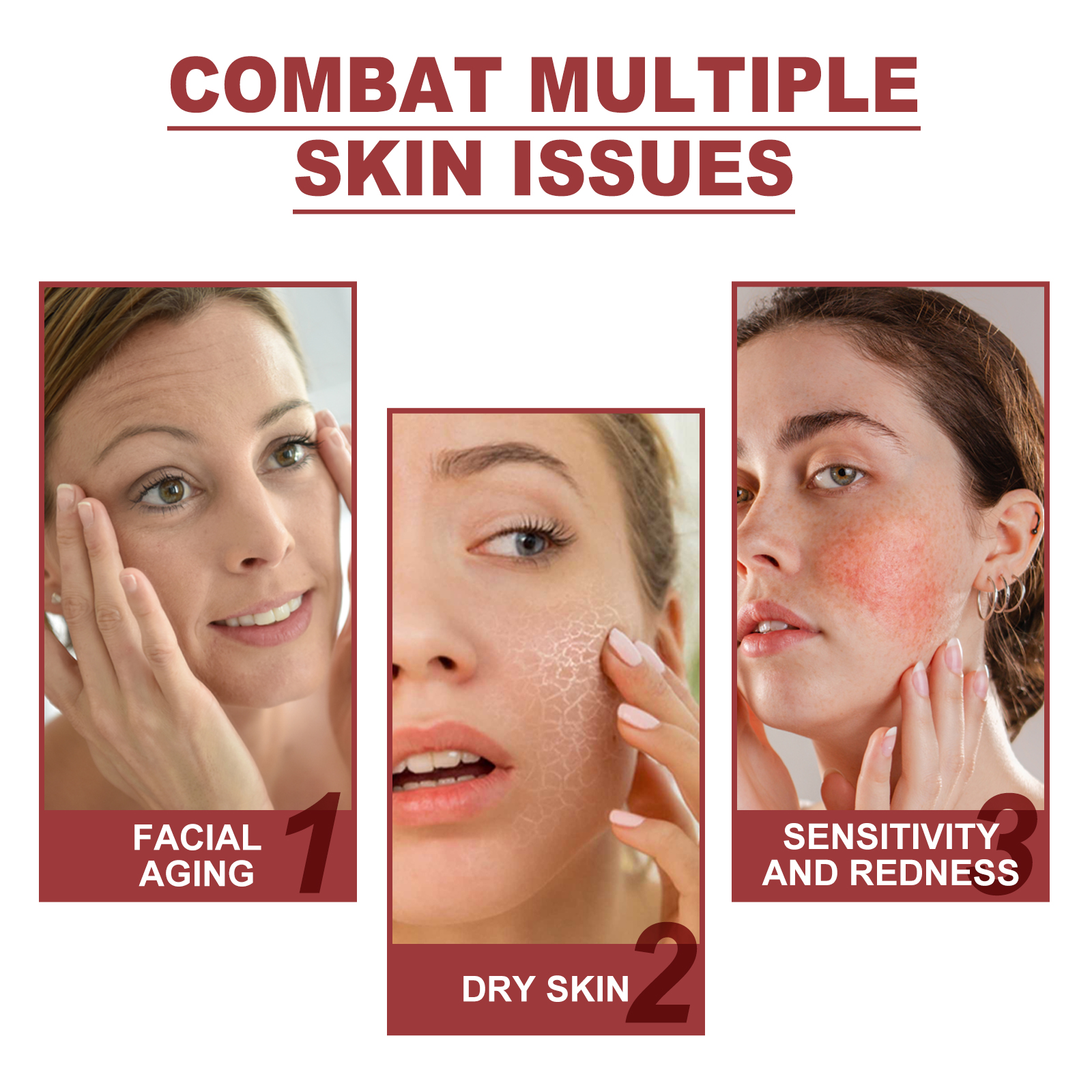 OUHOE collagen mask set gentle moisturizing and nourishing facial skin eye mask skin care set