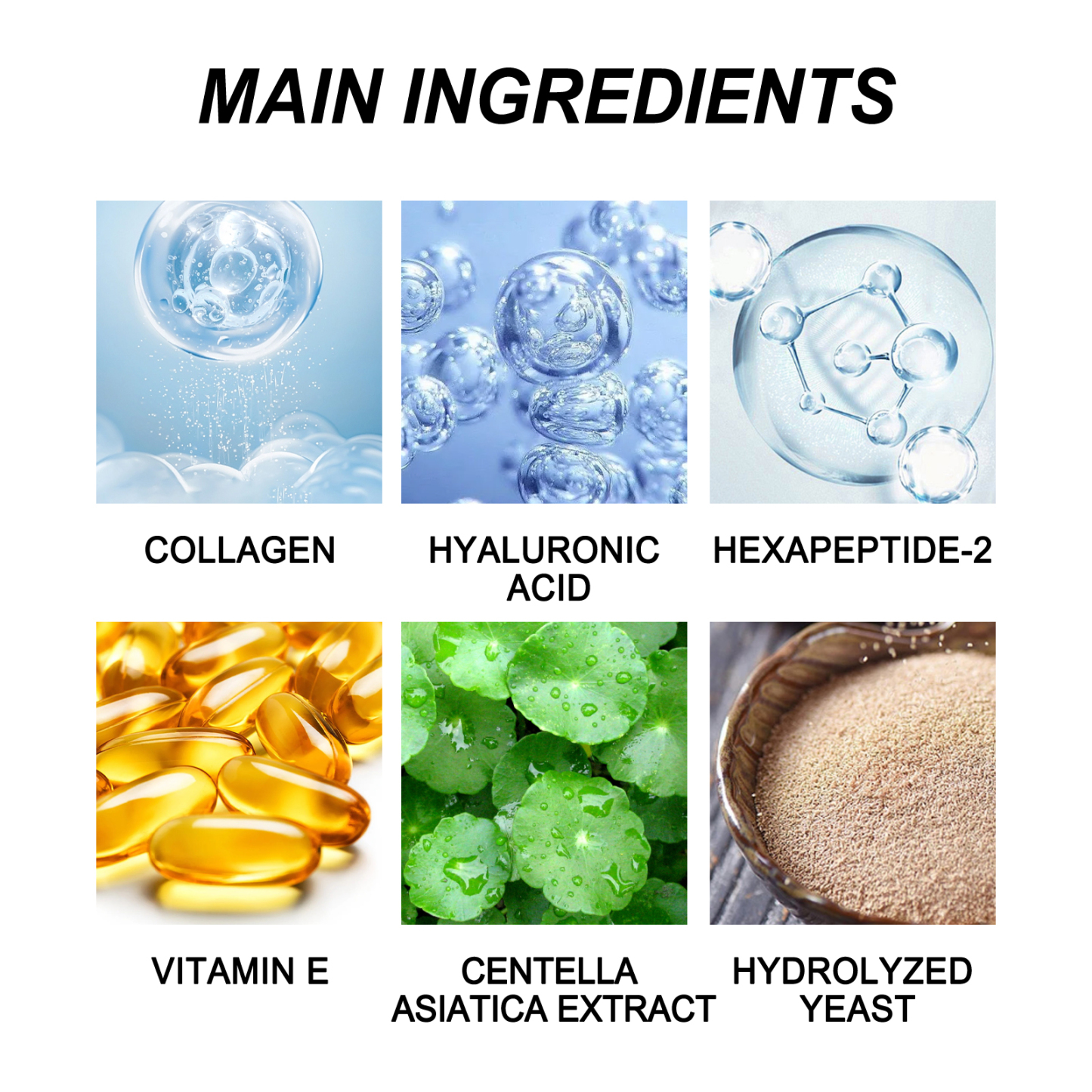 OUHOE collagen mask set gentle moisturizing and nourishing facial skin eye mask skin care set