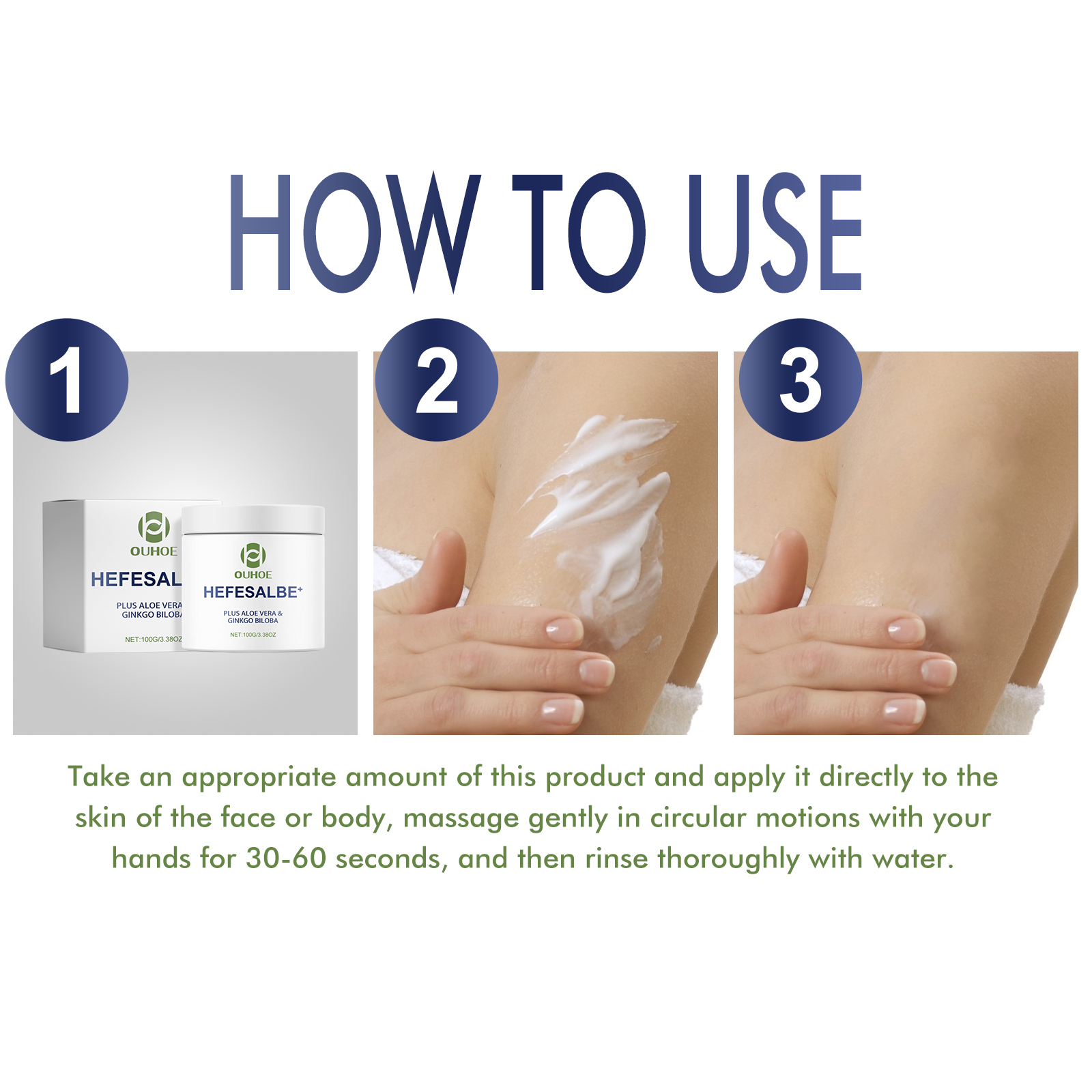 OUHOE Facial Anti-Wrinkle Cream Anti-aging, lightens facial fine lines, wrinkles, nasolabial folds, firming facial anti-wrinkle cream-CLEJOY