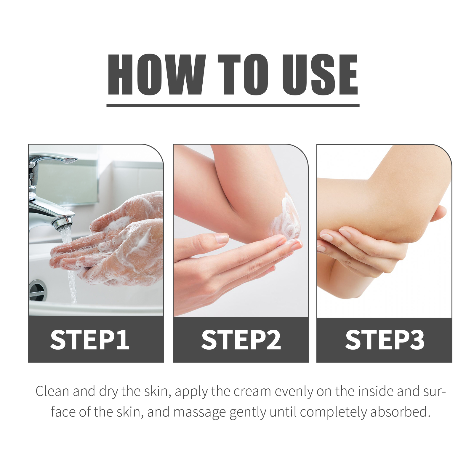 OUHOE Thigh Brightening Moisturizing Cream Moisturizing and brightening underarms, thighs, knees and joints moisturizing and brightening cream-CLEJOY