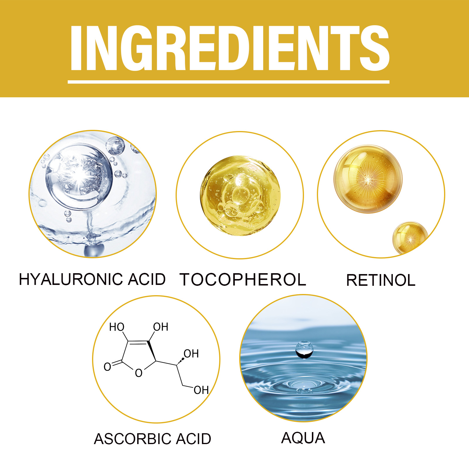 OUHOE Retinol Anti-Wrinkle Essence reduces the appearance of wrinkles, fine lines, and nasolabial folds. It moisturizes, firms, and prevents aging.-CLEJOY