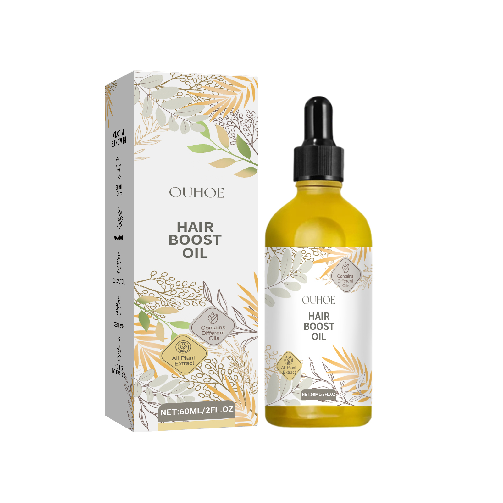 OUHOE Hair Care Essential Oil Nourishes, softens, and radiates hair, improving hair quality and moisturizing care essential oil-CLEJOY