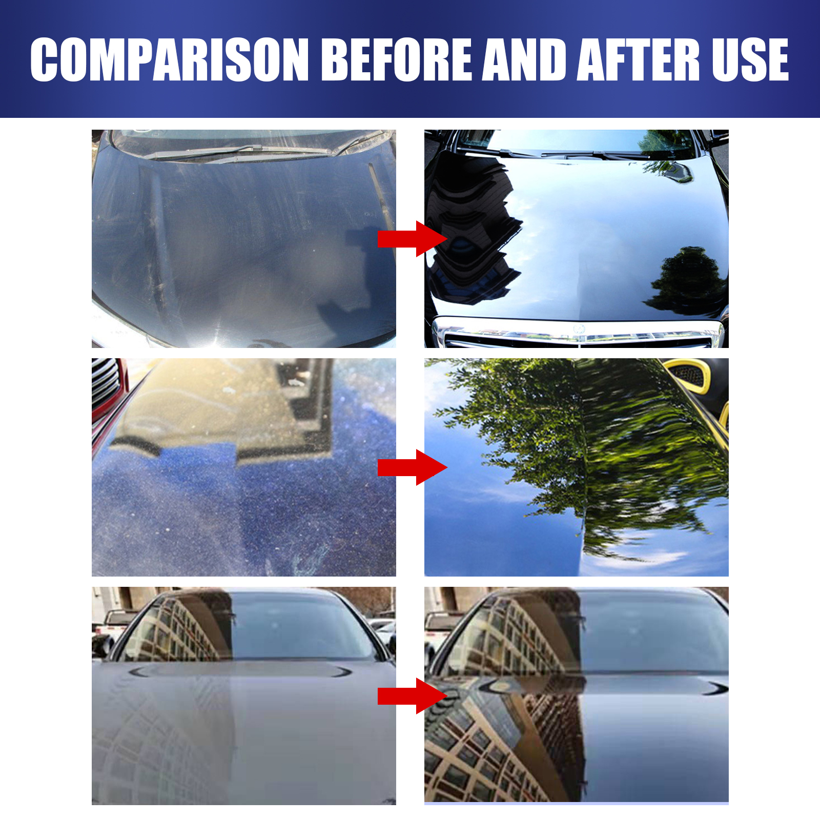 Rayhong car crystal coating liquid cleaning decontamination waterproof dust scratch repair car paint maintenance renovation coating liquid-CLEJOY