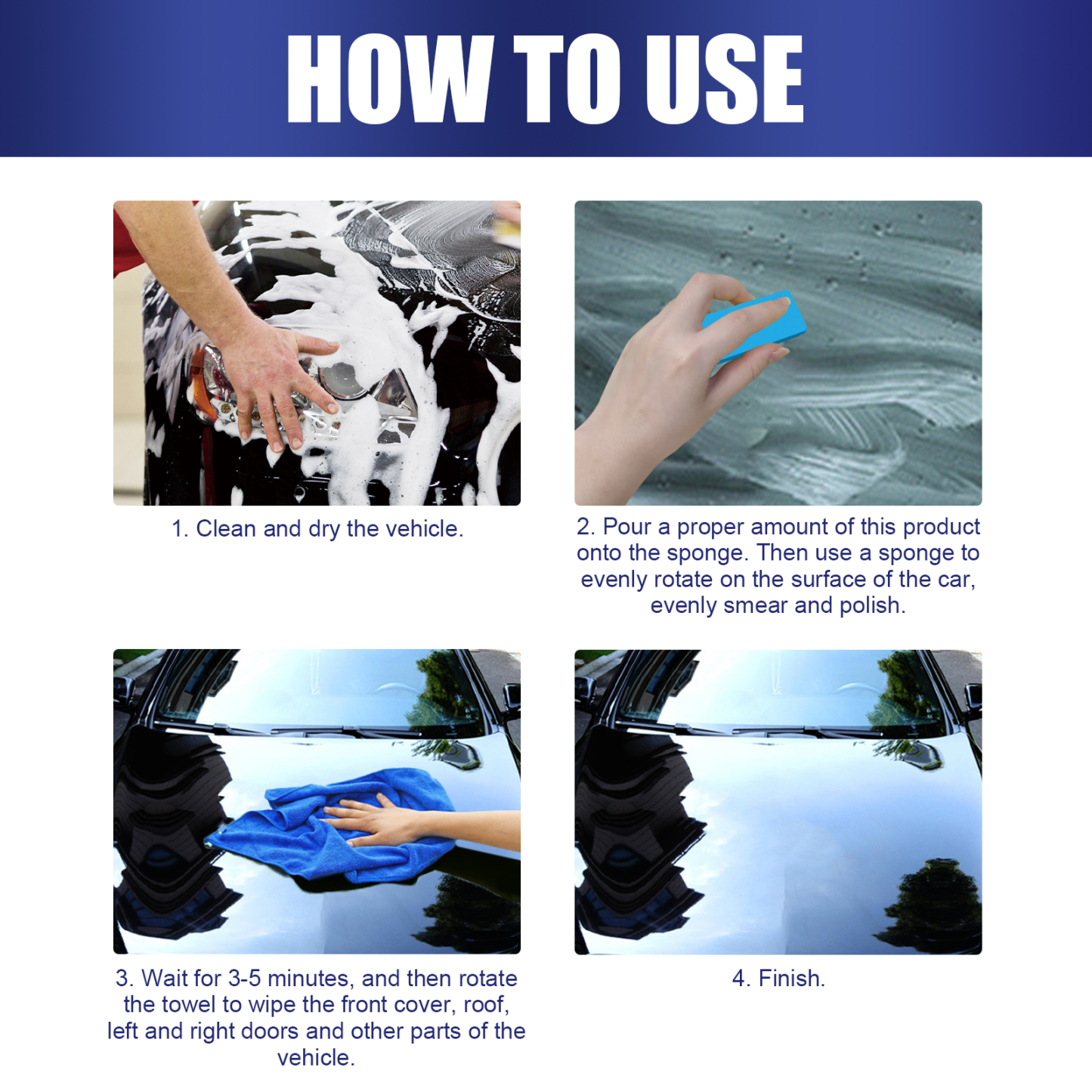 Rayhong car crystal coating liquid cleaning decontamination waterproof dust scratch repair car paint maintenance renovation coating liquid-CLEJOY