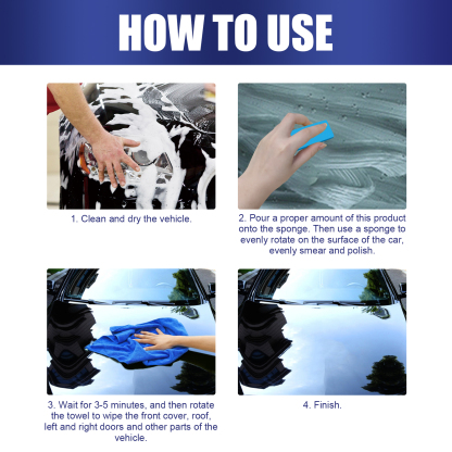 Rayhong car crystal coating liquid cleaning decontamination waterproof dust scratch repair car paint maintenance renovation coating liquid-CLEJOY