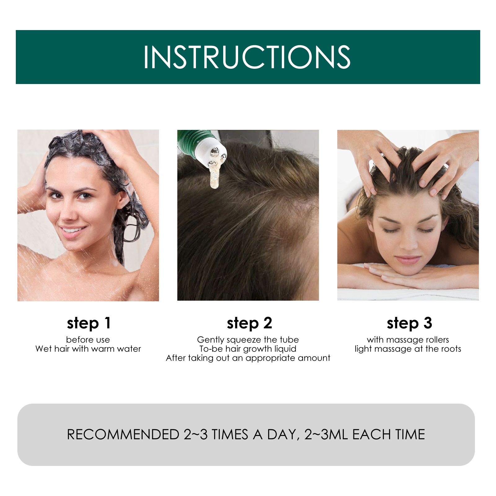 South Moon Scalp Essence Ginger Gentle Moisturizing Dry Hair Hair Essence