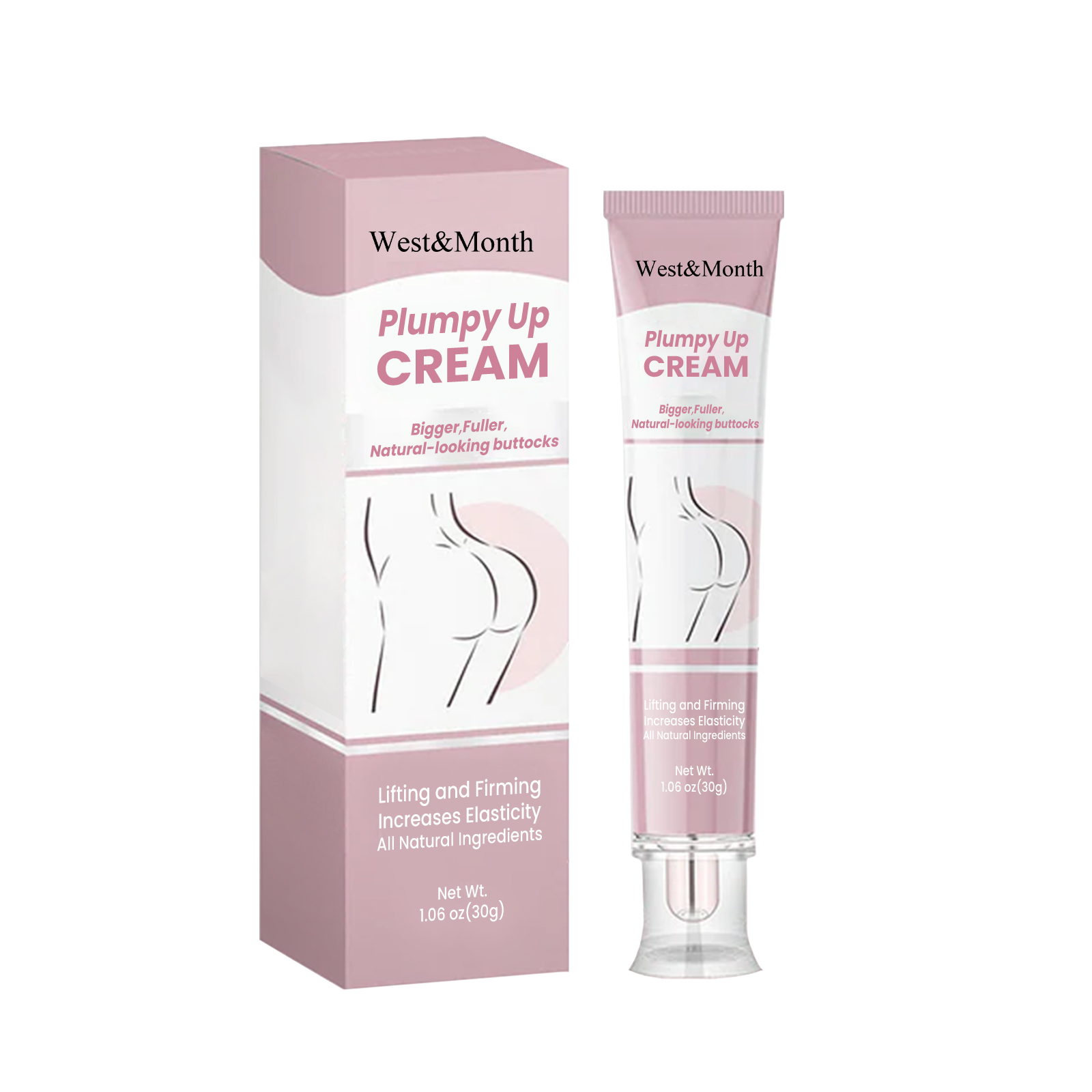 West&Month Butt Lifting Cream Massage Firming Moisturizing Butt Cream