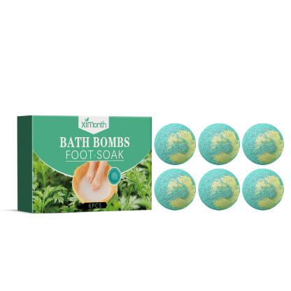 Ximonth foot bath ball series moisturizing care anti-drying and peeling cleansing body care foot bath ball-CLEJOY