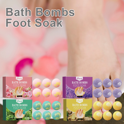 Ximonth foot bath ball series moisturizing care anti-drying and peeling cleansing body care foot bath ball-CLEJOY