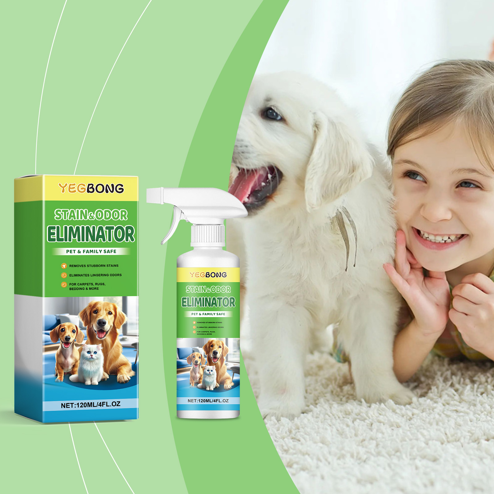 🐱Pet stain remover set