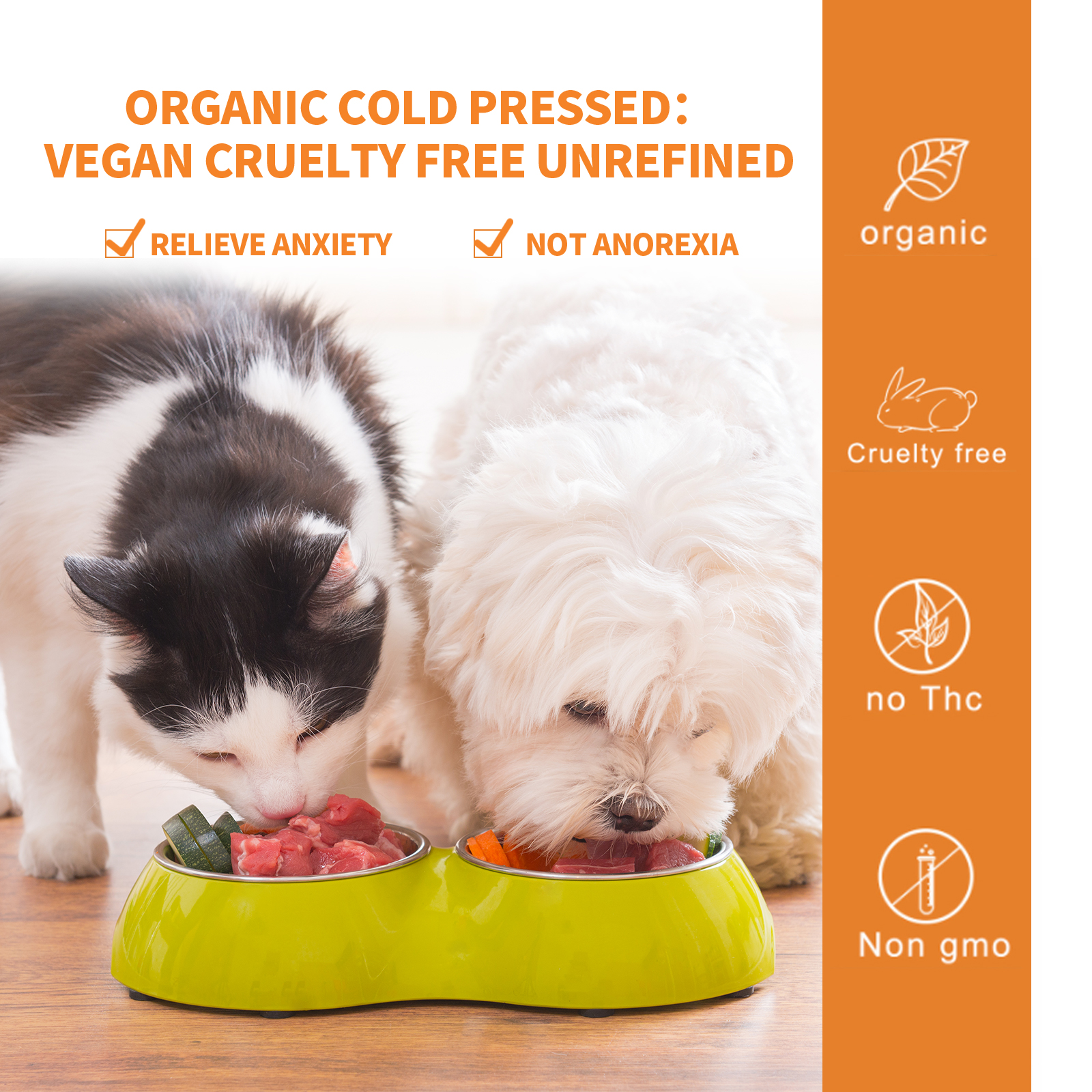 Yegbong Cat and Dog Grooming Essence - Enhances Pet Health and Provides Nutritional Support with Hemp Seed Oil Essence-CLEJOY