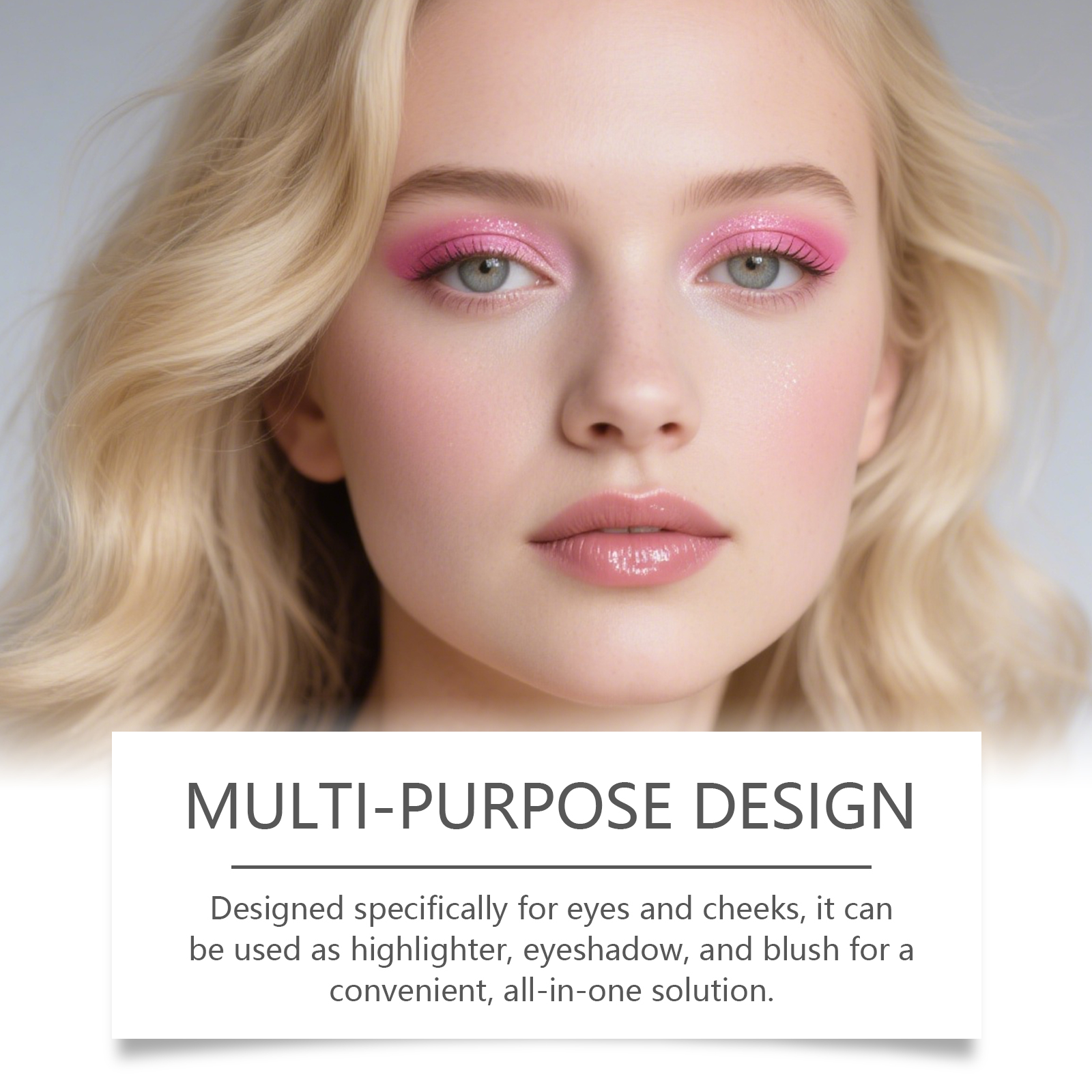 Zephoco Highlighter Eyeshadow and Blush Palette