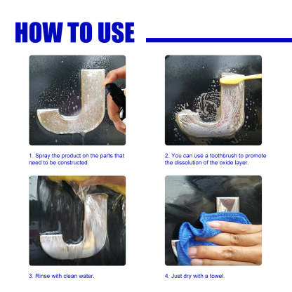 Rayhong car anti-rust lubricant metal door and window cleaning rust removal screw bolt loose rust removal converter-CLEJOY