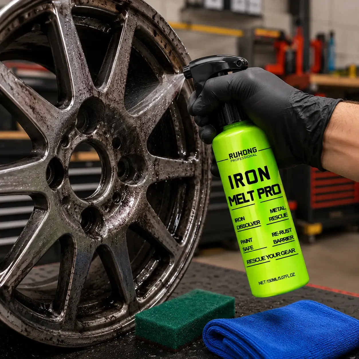 150ML Iron Remover Liquid Spray