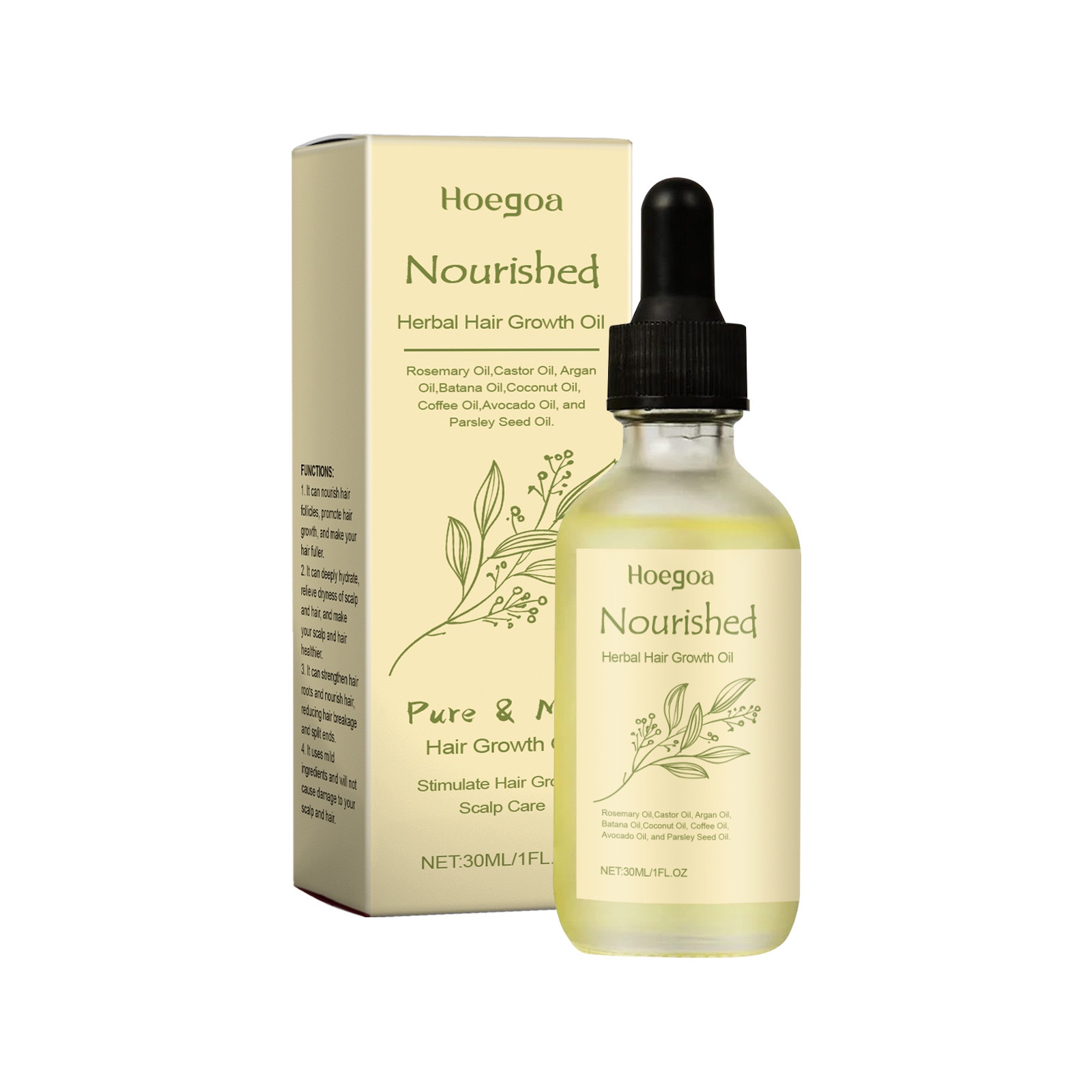 HOEGOA Natural Hair Growth Oil