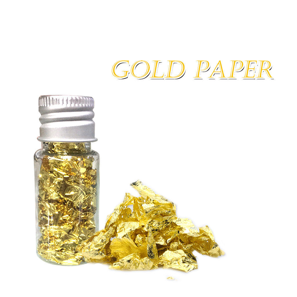 EELHOE Gold Foil Paper Pastry Decorations Pastry Decoration Mask Care Multi-purpose Decorative Supplies-CLEJOY